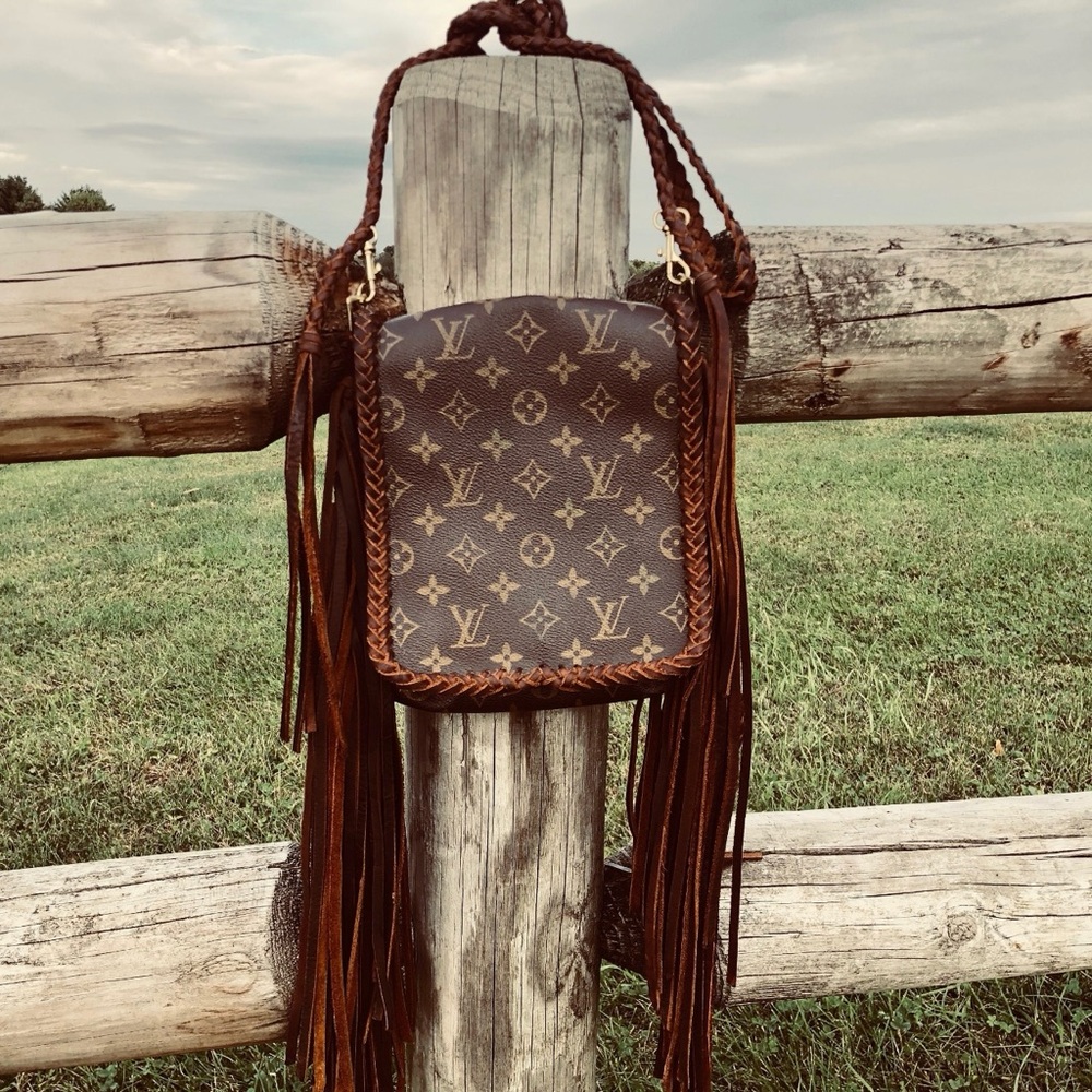 Vintage Custom Louis Vuitton Fringe Tango